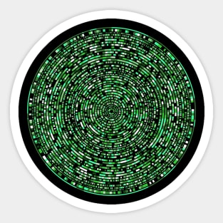 genome circles 12 Sticker